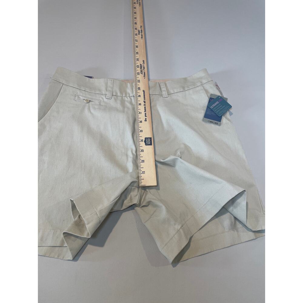Cherokee Khaki Shorts – Stain, Spill & Wrinkle Resistant – Size 10 (NWT) - Picture 6 of 9